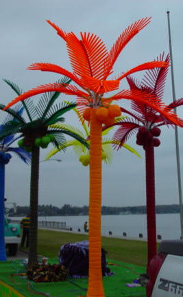 10' Orange Palm Tree